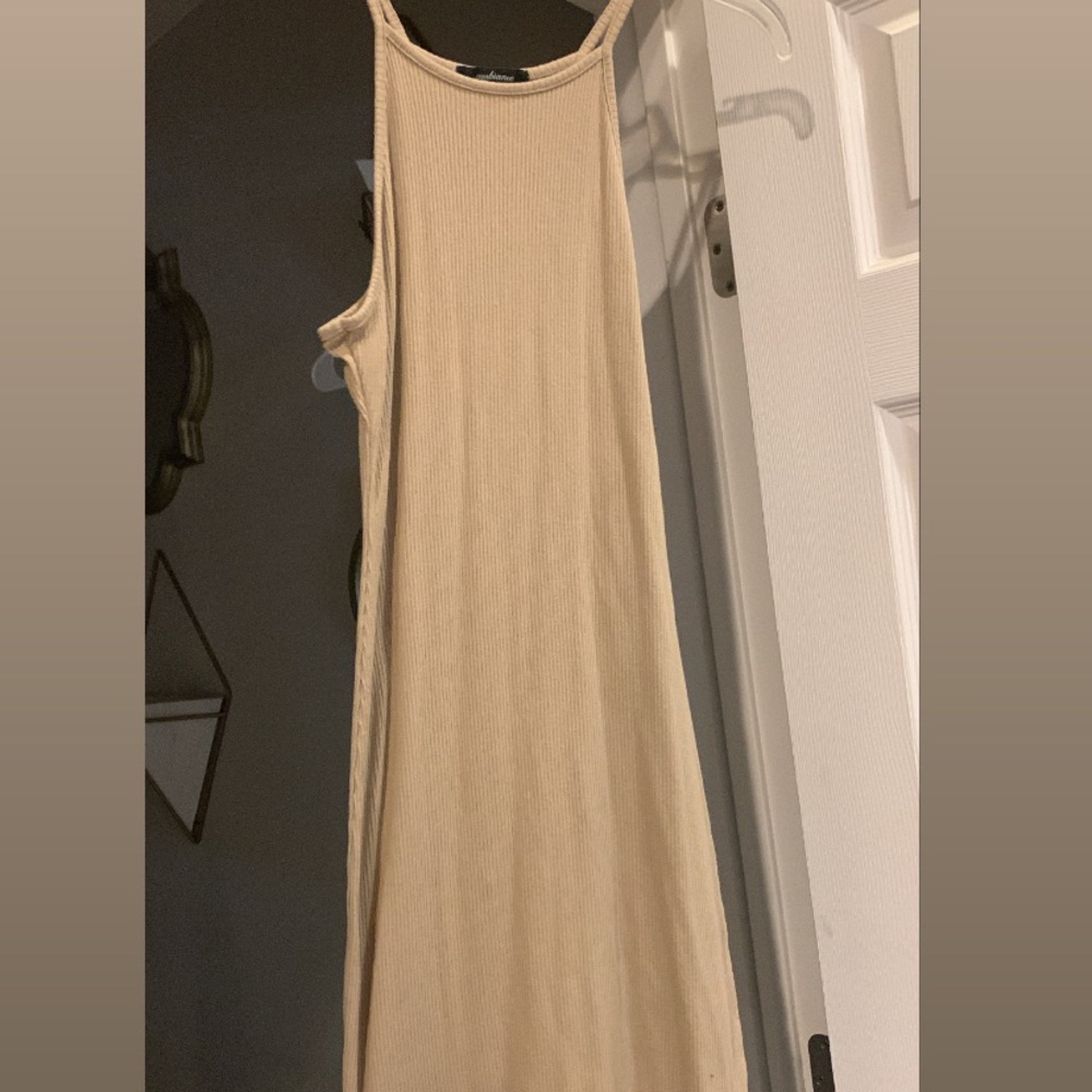 Tan dress